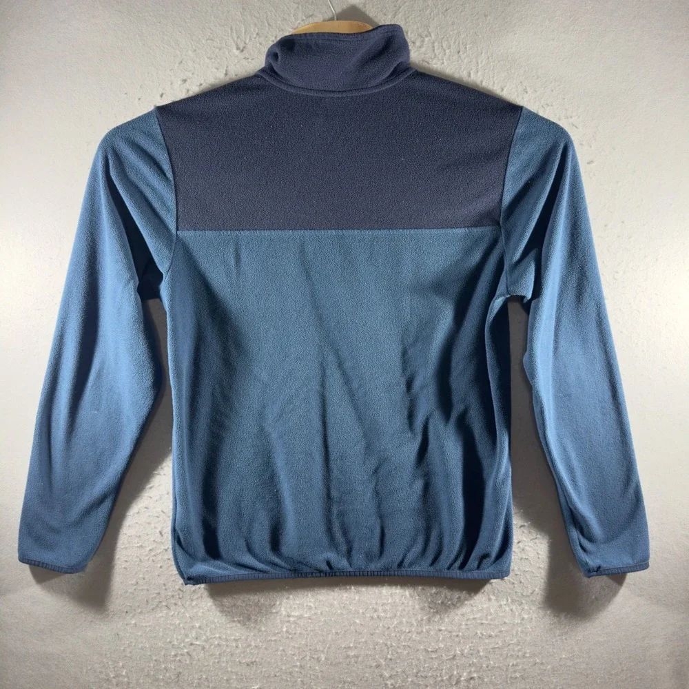 3181 | The North Face TKA Glacier 1/4 Zip Fleece Pullover Blue Mens M